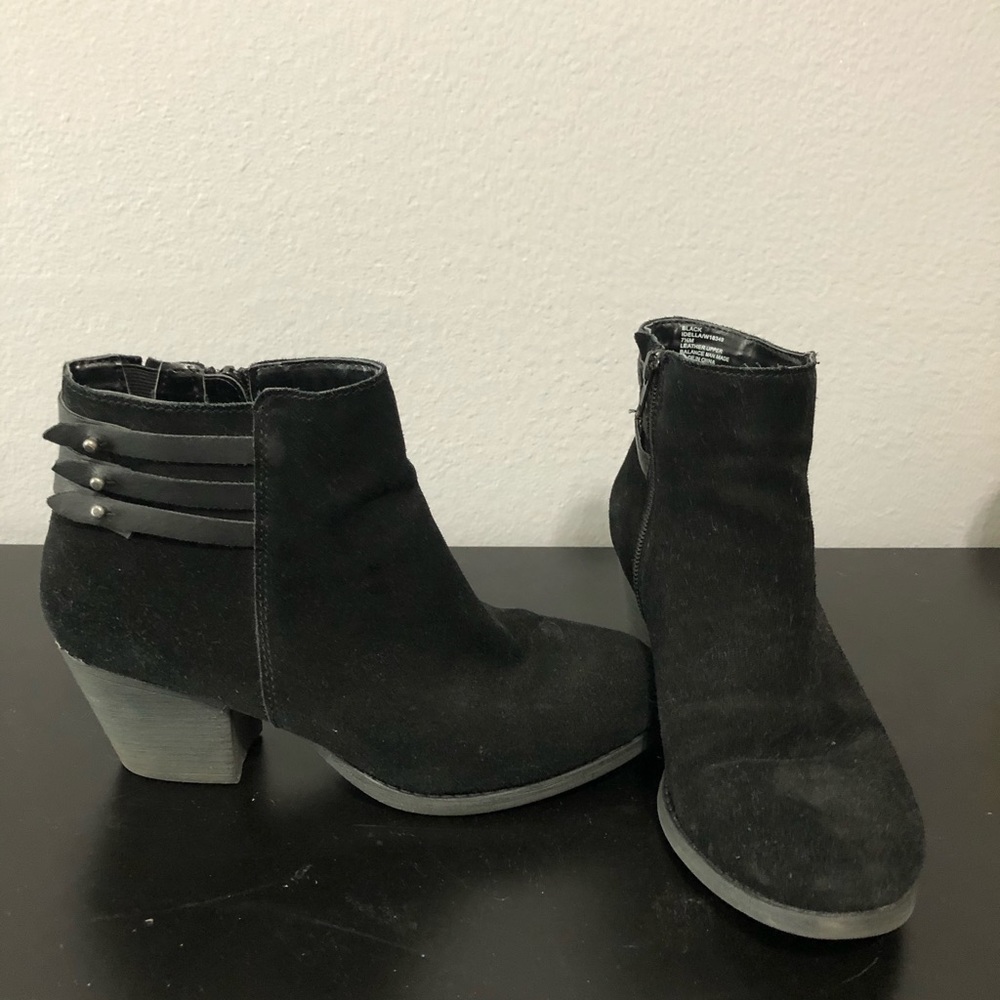Black booties